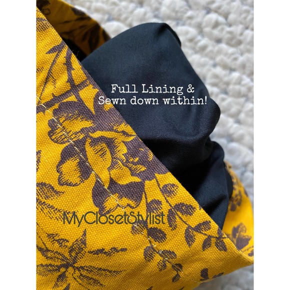 GUCCI Floral Toile Canvas Purse Bag NEW! Graphic Gift Bag RARE! pouch - Picture 2 of 6